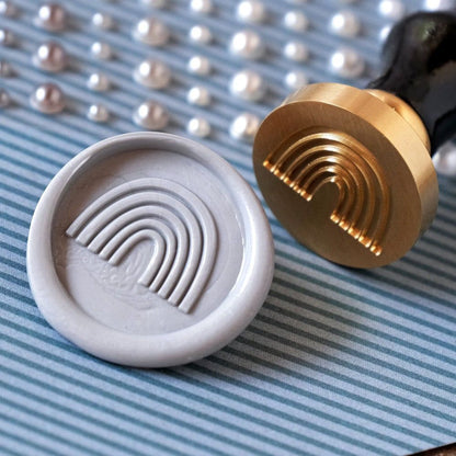 Bee Creative Wax Stamper - Rainbow - Retiring - Honey Bee Stamps