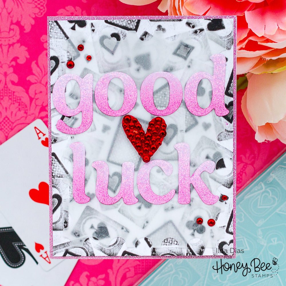 BEE Playful Lowercase Alphabet Honey Cuts - Stand - Alone Dies - Honey Bee Stamps