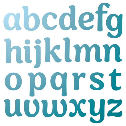 BEE Playful Lowercase Alphabet Honey Cuts - Stand - Alone Dies - Honey Bee Stamps