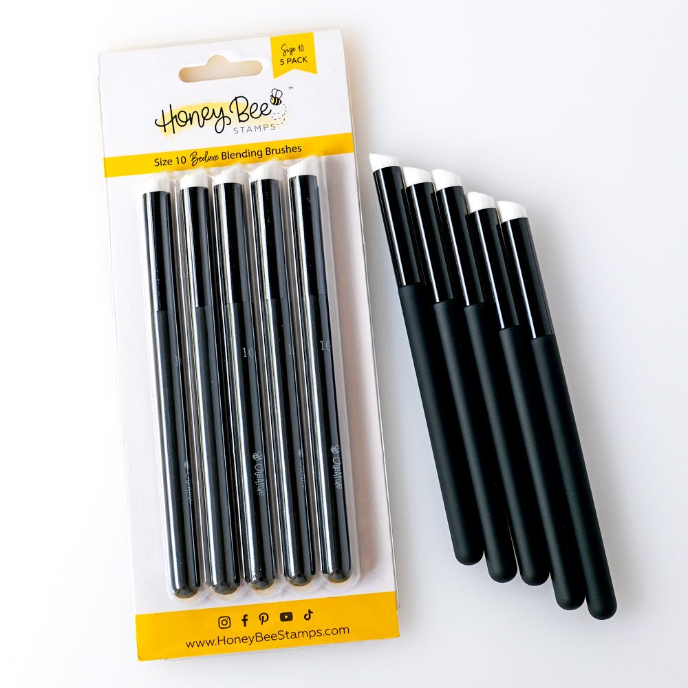 Beeluxe Detail Blending Brushes Size 10 - Honey Bee Stamps