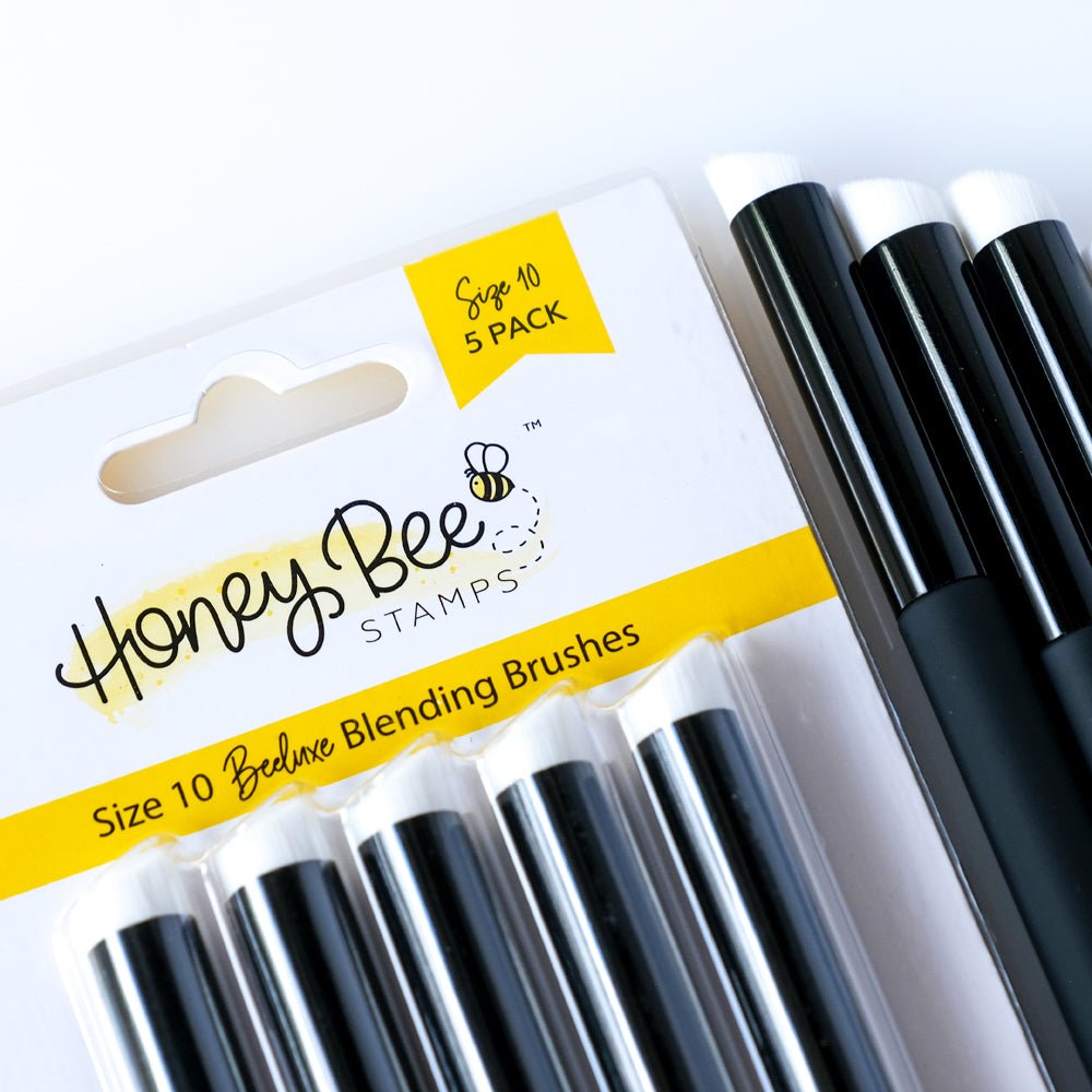 Beeluxe Detail Blending Brushes Size 10 - Honey Bee Stamps
