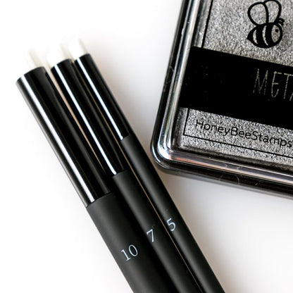 Beeluxe Detail Blending Brushes Size 10 - Honey Bee Stamps