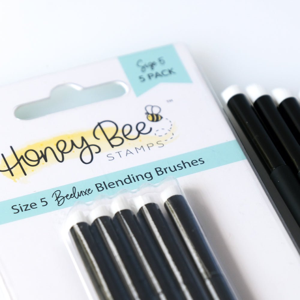 Beeluxe Detail Blending Brushes Size 5 - Honey Bee Stamps