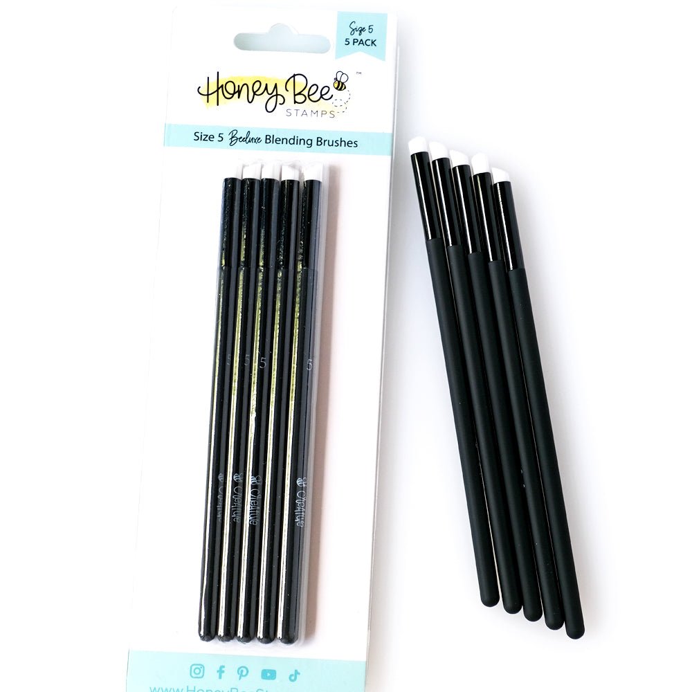 Beeluxe Detail Blending Brushes Size 5 - Honey Bee Stamps