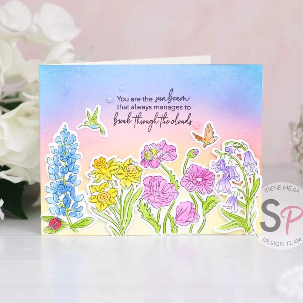 Bees & Bonnets - Honey Cuts - Coordinating Dies - Honey Bee Stamps