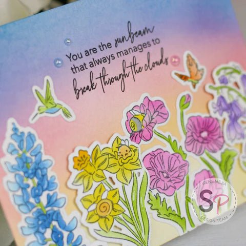 Bees & Bonnets - Honey Cuts - Coordinating Dies - Honey Bee Stamps