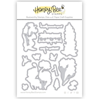 Bees & Bonnets - Honey Cuts - Coordinating Dies - Honey Bee Stamps