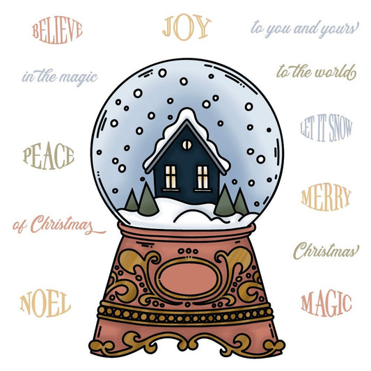 Believe In The Magic - 4x6 Photopolymer Stamp Set - Honey Bee Stamps