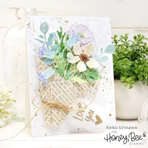 Best Gift Ever - 6x6 Photopolymer Stamp Set - Honey Bee Stamps