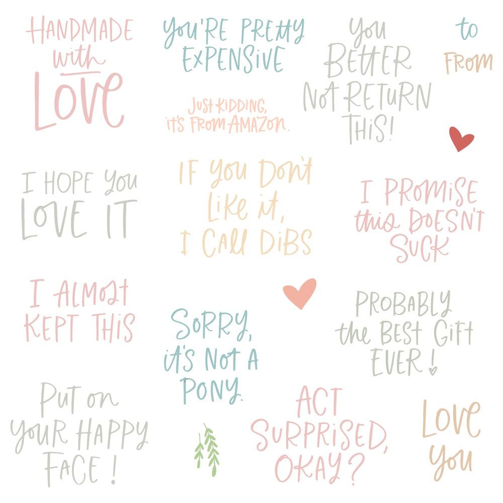 Best Gift Ever - 6x6 Photopolymer Stamp Set - Honey Bee Stamps