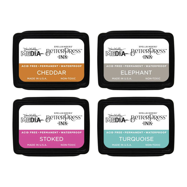 BetterPress Ink Spellbinders - Dina's Faves by Dina Wakley – Honey
