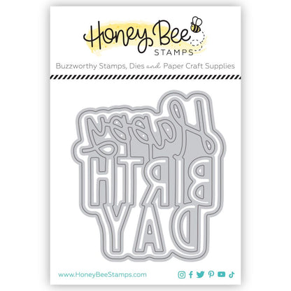 Big Birthday - Honey Cuts - Stand - Alone Dies - Honey Bee Stamps