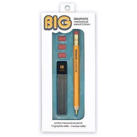 Big Graphite Mechanical Pencil With Refills and Erasers - Honey Bee Stamps