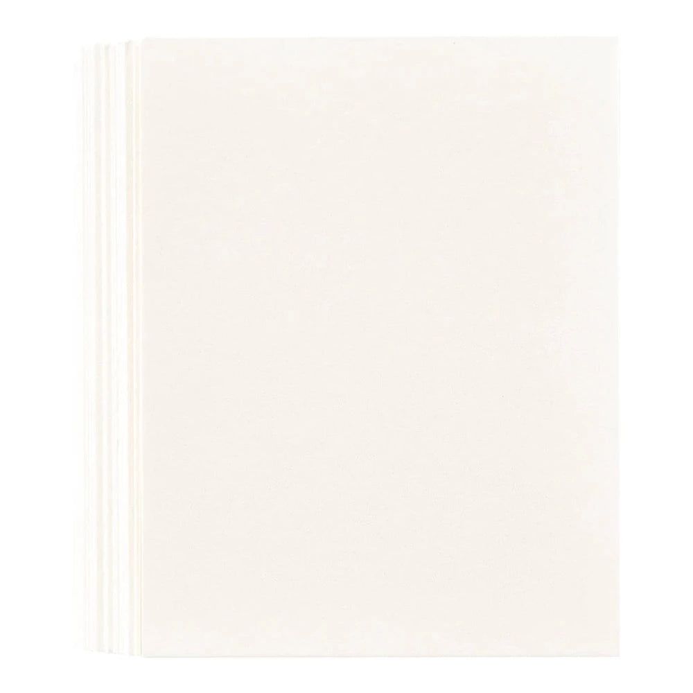 Bisque BetterPress A2 Cotton Card Panels - 25 Pack - Honey Bee Stamps