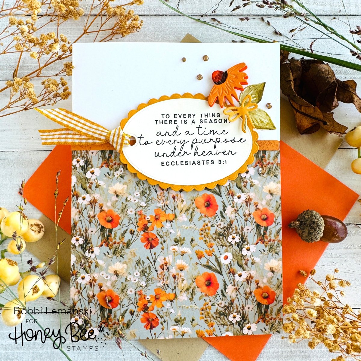 Blessings Of Fall - Honey Cuts - Coordinating Dies - Honey Bee Stamps