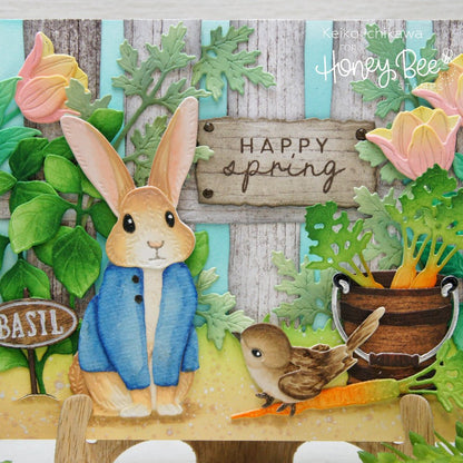 Blessings Of Spring - 4x6 Photopolymer Stamp Set - Honey Bee Stamps