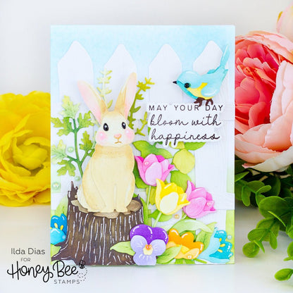 Blessings Of Spring - 4x6 Photopolymer Stamp Set - Honey Bee Stamps