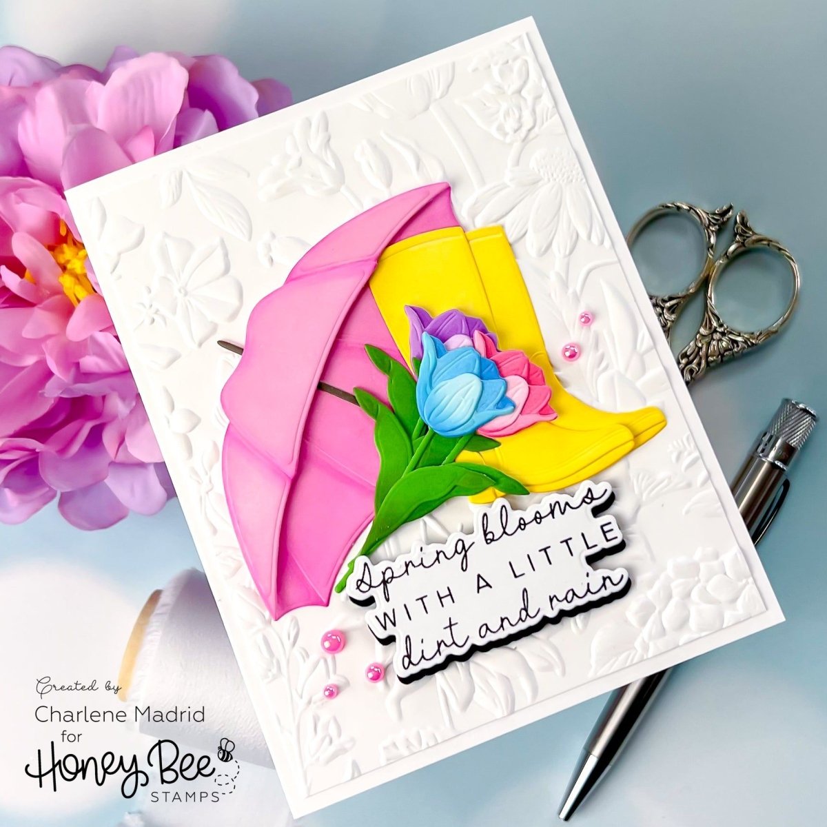 Blessings Of Spring - Honey Cuts - Coordinating Dies - Honey Bee Stamps