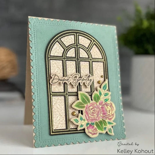 Blooming View - Honey Cuts - Coordinating Dies - Retiring - Honey Bee Stamps