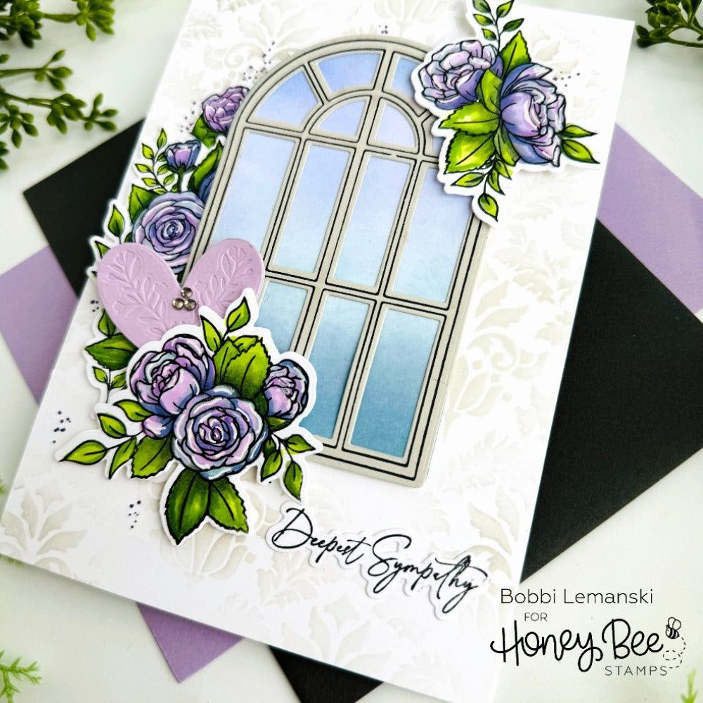 Blooming View - Honey Cuts - Coordinating Dies - Retiring - Honey Bee Stamps