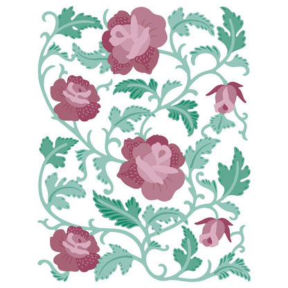 Bold Background: Chinoiserie - Honey Cuts - Stand - Alone Dies - Honey Bee Stamps