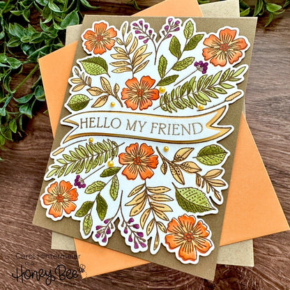 Bountiful Banner - Honey Cuts - Coordinating Dies - Honey Bee Stamps