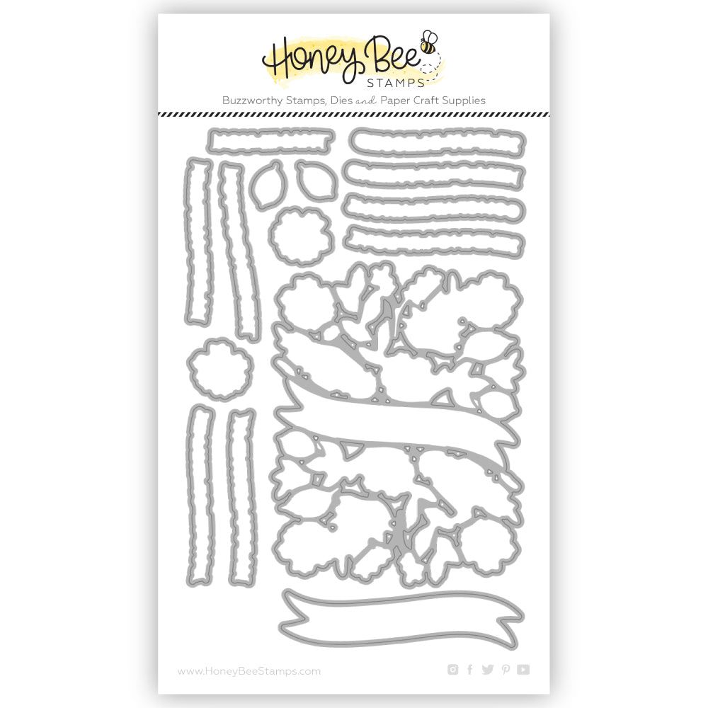 Bountiful Banner - Honey Cuts - Coordinating Dies - Honey Bee Stamps