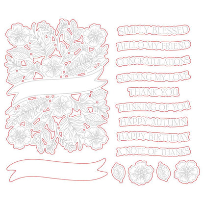 Bountiful Banner - Honey Cuts - Coordinating Dies - Honey Bee Stamps