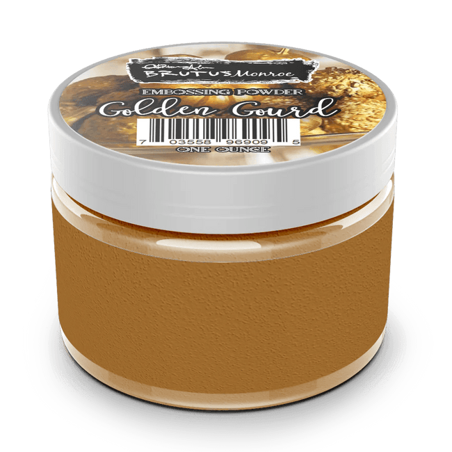 Brutus Monroe Embossing Powder - Golden Gourd - Honey Bee Stamps