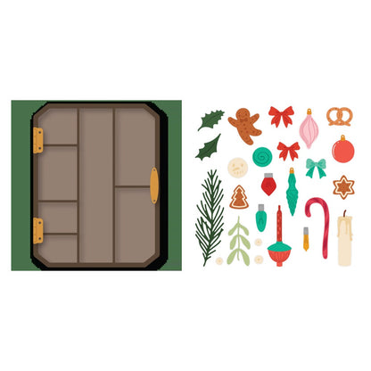 Display Box A2 Cover Plate and Holiday Add-On Honey Cuts Bundle