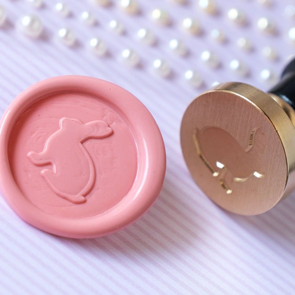 Bunny - Wax Stamper - Honey Bee Stamps