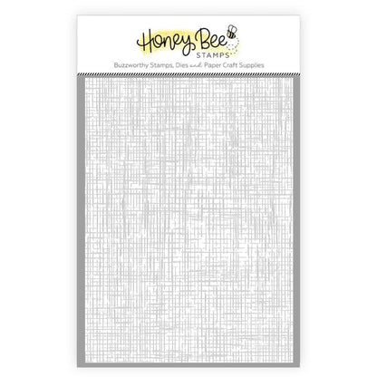 Burlap 3D Embossing Folder - Honey Bee Stamps