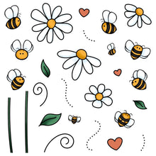 Busy Bees - 4x6 Stamp Set - Honey Bee Stamps