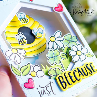 Busy Bees - Honey Cuts - Coordinating Dies - Honey Bee Stamps