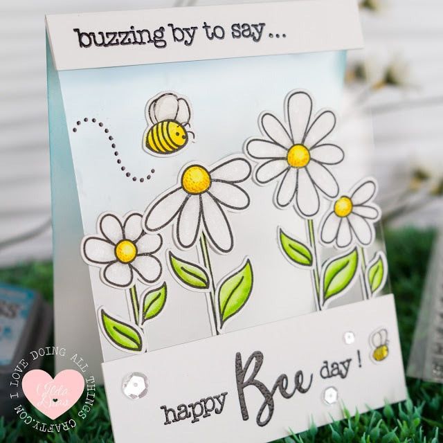 Busy Bees - Honey Cuts - Coordinating Dies - Honey Bee Stamps