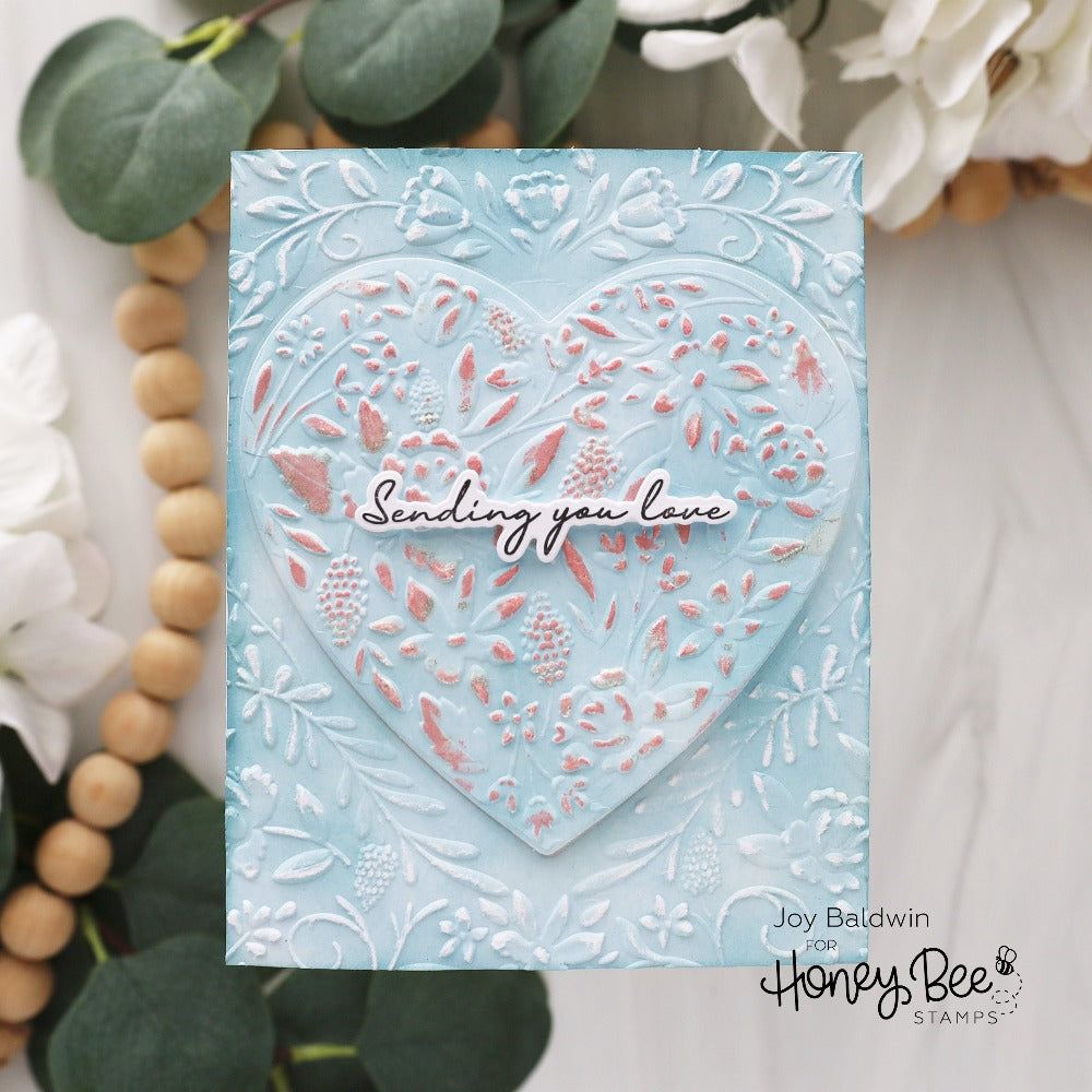 By Your Side - 4x6 Photopolymer Stamp Set - Honey Bee Stamps