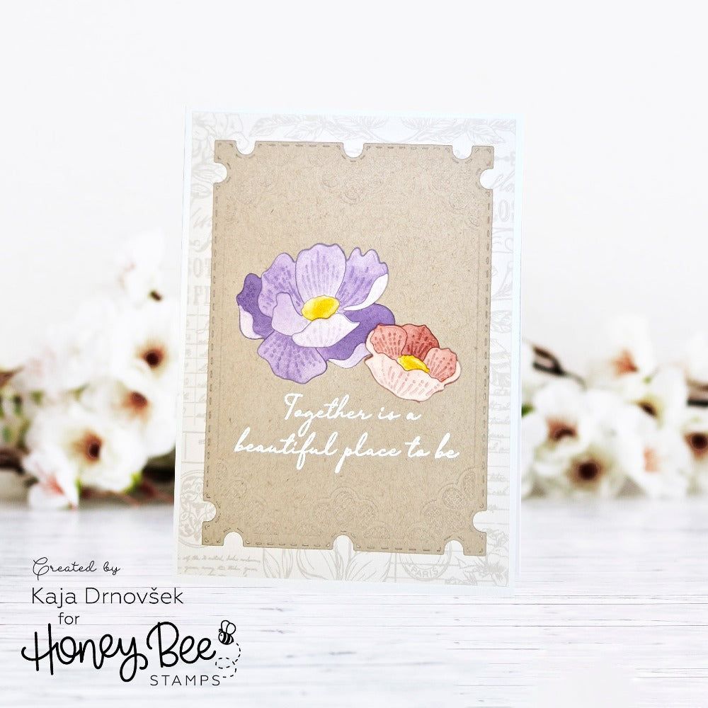 By Your Side 4x6 Stamp Set - Honey Bee Stamps