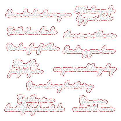 By Your Side - Honey Cuts - Coordinating Dies - Honey Bee Stamps