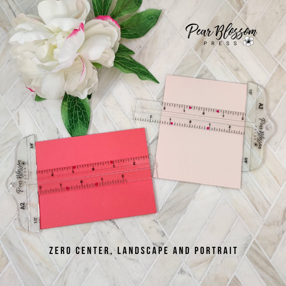 Cardmaker's T - Square Ruler For Card Makers - A2 Size - Honey Bee Stamps