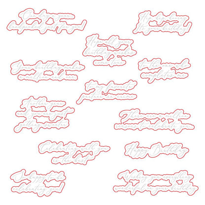 Celebrating You - Honey Cuts - Coordinating Dies - Honey Bee Stamps