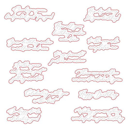 Celebrating You - Honey Cuts - Coordinating Dies - Honey Bee Stamps