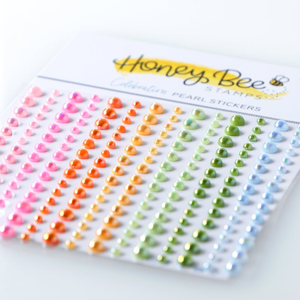 Celebration Pearls - Pearl Stickers - 210 Count - Honey Bee Stamps