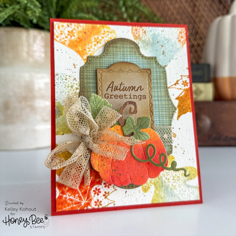 Lovely Layers: Boho Pumpkins - Honey Cuts Stand-Alone Dies
