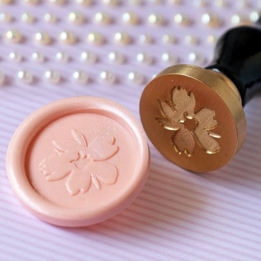 Cherry Blossom - Wax Stamper - Honey Bee Stamps