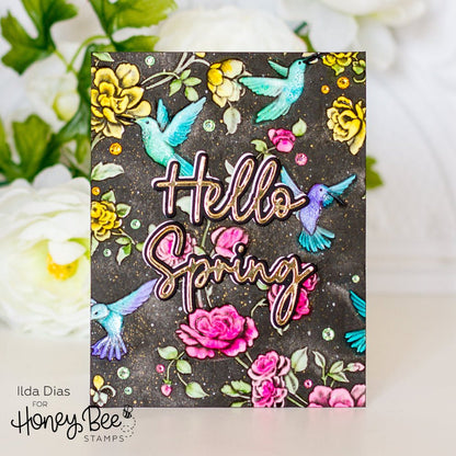 Chinoiserie - 3D Embossing Folder - Honey Bee Stamps
