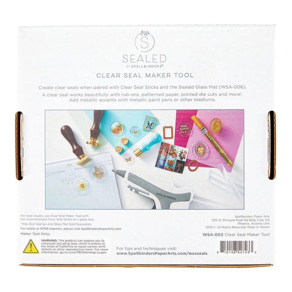 Clear Seal Maker Tool from the Clear Seal Maker Tool Collection by Spellbinders - Honey Bee Stamps