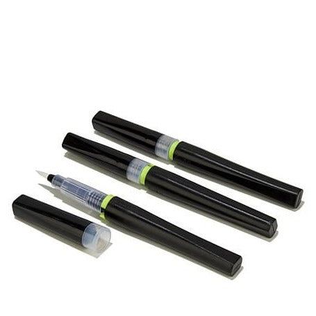 Clear Sparkle Glitter Overlay Brush Pens 3/Pkg - Honey Bee Stamps