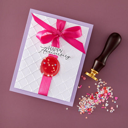 Clear Wax Seal Sticks from the Clear Seal Maker Tool Collection by Spellbinders - Honey Bee Stamps