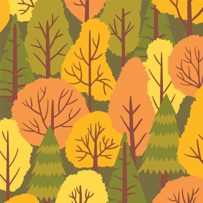 Colors Of Autumn - Set of 6 - 6"x6" Background Stencils - Honey Bee Stamps