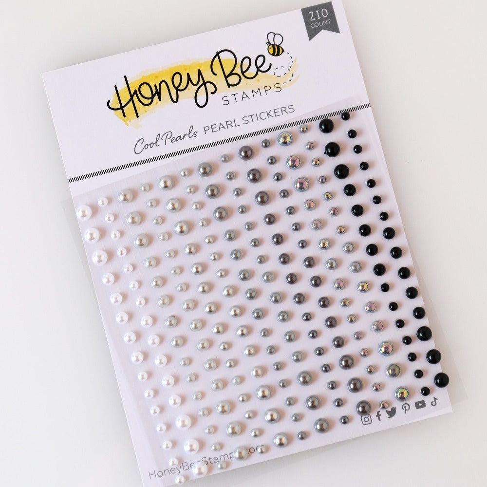 Cool Pearls - Pearl Stickers - 210 Count - Honey Bee Stamps